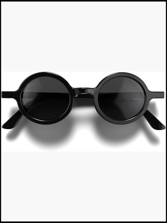Round Sunglasses with Spring Hinge Polycarbonate Frame UV400 main image 4